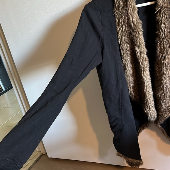 Faux fur cardigan - Picture 4 of 5